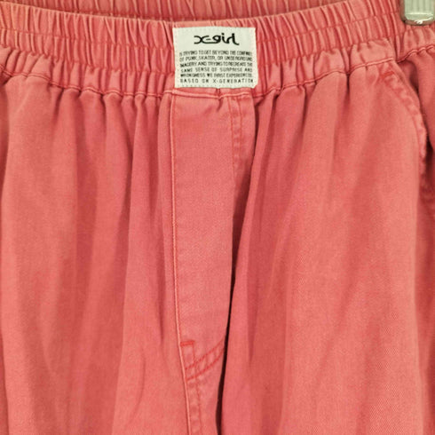 エックスガール X-girl PIGMENT DYED EASY PANTS レディース JPN:S