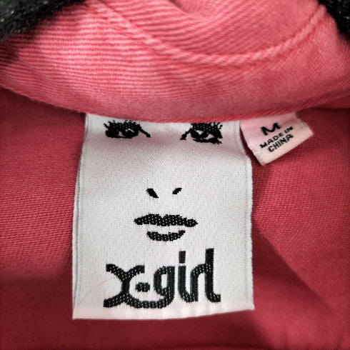 エックスガール X-girl 24SS X-girl FACE PIGMENT DYED S/S SHIRT レディース JPN:M