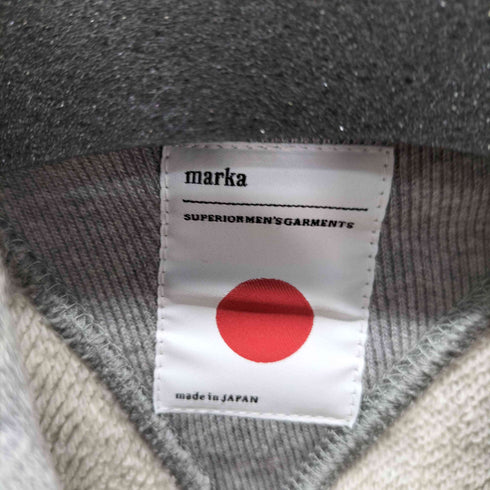 マーカ marka ビッグフード NY プリント プルオーバーパーカー メンズ 3
