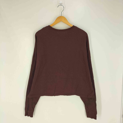 ヘルスニット Healthknit CLASSIC WEIGHT ロングスリーブ Tシャツ レディース FREE