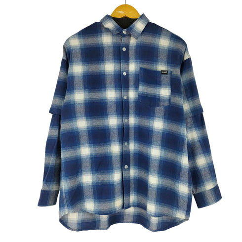 エックスガール X-girl PLAID 2WAY SHIRT レディース JPN:M