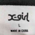 エックスガール X-girl METAL LOGO B/B TEE レディース JPN:L