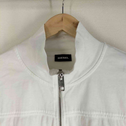 ディーゼル DIESEL スリーブプリント ハーフジップカットソー メンズ L