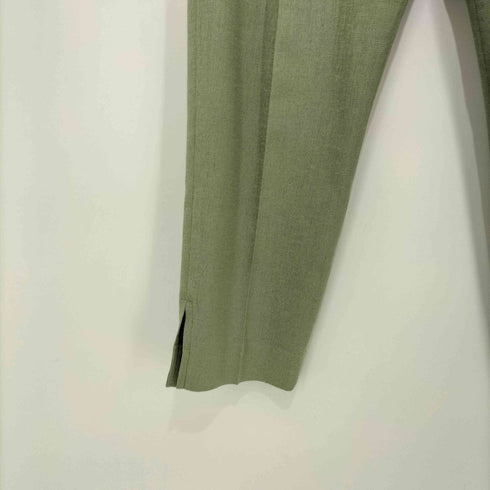 スピックアンドスパン Spick and Span 20SS 裾スリット テーパードスラックス レディース JPN:36