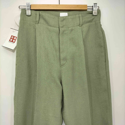 スピックアンドスパン Spick and Span 20SS 裾スリット テーパードスラックス レディース JPN:36