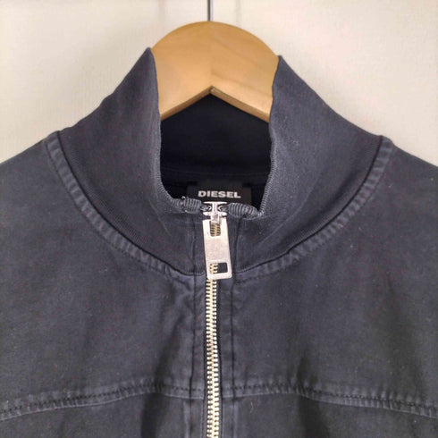 ディーゼル DIESEL スリーブプリント ハーフジップカットソー メンズ L