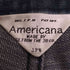 アメリカーナ Americana シンチバック フレア デニムパンツ レディース 27