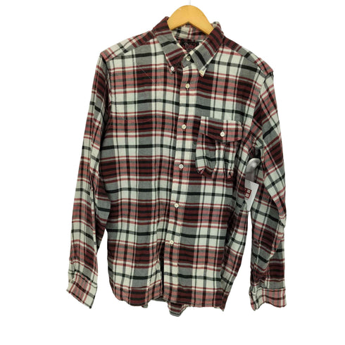ウールリッチ WOOLRICH MADE IN USA 50S 復刻 チェックBDシャツ メンズ JPN:M