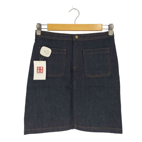 アーペーセー A.P.C. マカオ製 2ポケット デニムスカート レディース 34