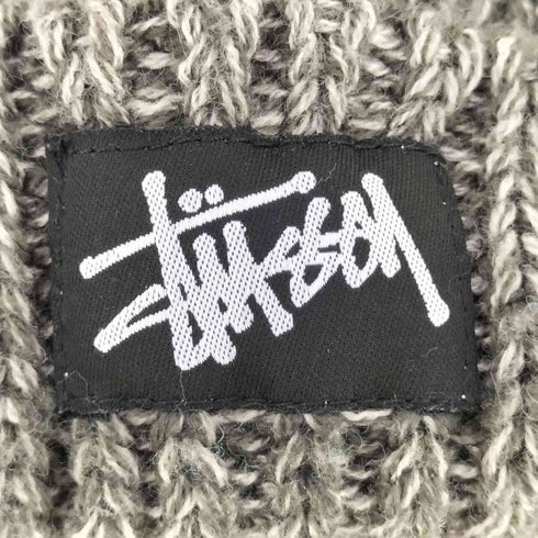 ステューシー Stussy ロゴ ボンボン付き アクリル ニットキャップ ビーニー メンズ