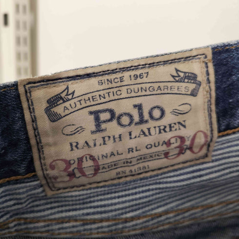 ポロラルフローレン POLO RALPH LAUREN メキシコ製 The Sullivan Slim 09832 ボタンフライ デニム メンズ W30 L30