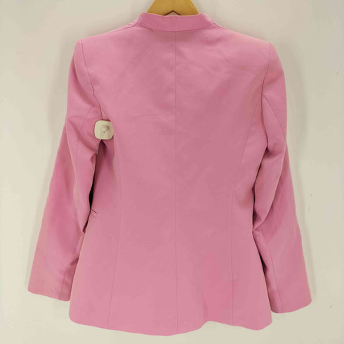 ザラ ZARA ノーカラージャケット レディース import:M
