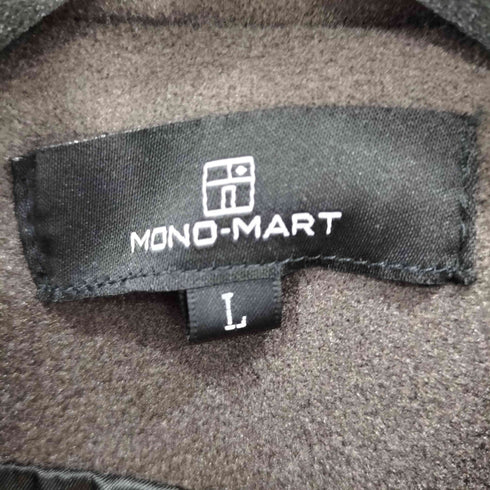 モノマート MONO-MART ウールオーバーサイズステンカラーコート メンズ JPN:L
