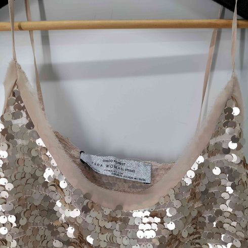 ザラ ZARA Disco Forest Sequin Dress レディース XS-S