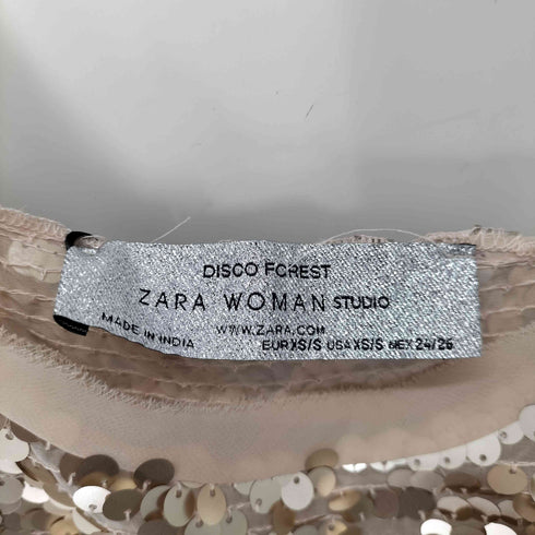 ザラ ZARA Disco Forest Sequin Dress レディース XS-S