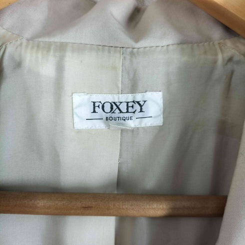 FOXEY BOUTIQUE スプリングトレンチコート レディース FREE