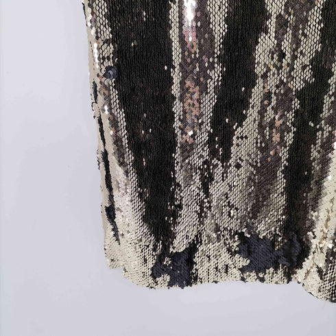 ザラ ZARA Sequin Midi Party Dress レディース import:L