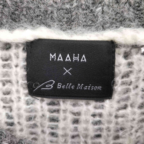 Belle Maison MAAHA コラボ 起毛モックネックニット レディース JPN:M
