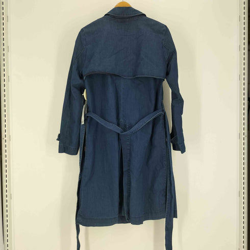 ヤヌーク YANUK DENIM TRENCH COAT インディゴ デニム トレンチコート レディース JPN:S