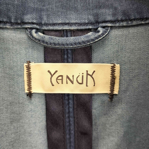 ヤヌーク YANUK DENIM TRENCH COAT インディゴ デニム トレンチコート レディース JPN:S