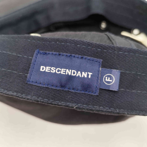 ディセンダント DESCENDANT アイコン 刺繍 ジェットキャップ メンズ FREE