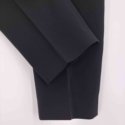 ユナイテッドアローズグリーンレーベルリラクシング UNITED ARROWS green label relaxing 23AW パウドレ タック テーパード ウォッシャブル ストレッチ 防シワ スラックスパンツ レディース JPN:40