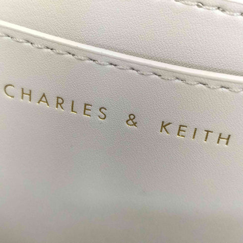 チャールズアンドキース CHARLES&KEITH チャンキーチェーンリンク サドルバッグ レディース