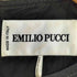 エミリオプッチ EMILIO PUCCI イタリア製 総柄 バックジップ ドレス ワンピース レディース 38