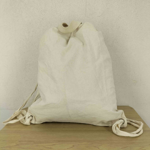 メゾンキツネ MAISON KITSUNE CANVAS BACKPACK AMERICA メンズ