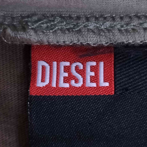 ディーゼル DIESEL パンドラ期 切りっぱなし ジップアップ シャツ メンズ import:M