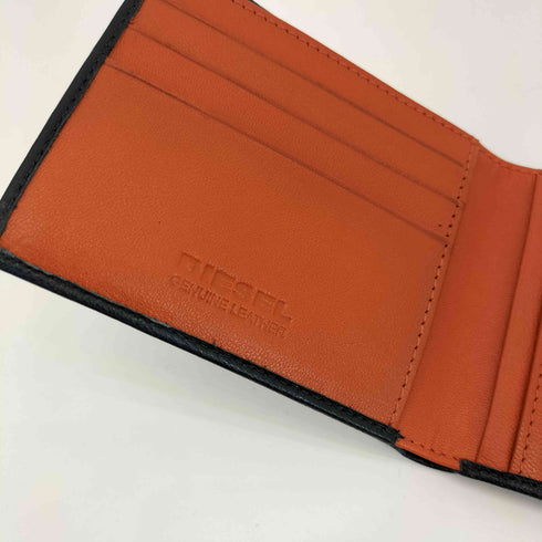 ディーゼル DIESEL ロゴプレート マルチカラー 二つ折り財布 メンズ
