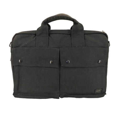 ポーター PORTER SMOKY キャンバス ブリーフケース メンズ ONE SIZE