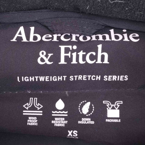 アバクロンビーアンドフィッチ Abercrombie & Fitch フーデット ダウンジャケット メンズ import:XS