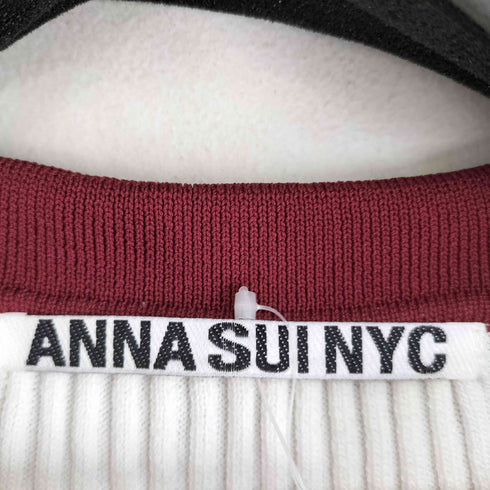 アナスイ ANNA SUI 配色チアーリブニットポロ レディース JPN:M
