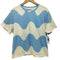 マリメッコ marimekko マルチカラー デザインボーダー ショートスリーブクルーネックTシャツ レディース JPN:M