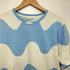 マリメッコ marimekko マルチカラー デザインボーダー ショートスリーブクルーネックTシャツ レディース JPN:M