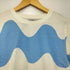 マリメッコ marimekko マルチカラー デザインボーダー ショートスリーブクルーネックTシャツ レディース JPN:M