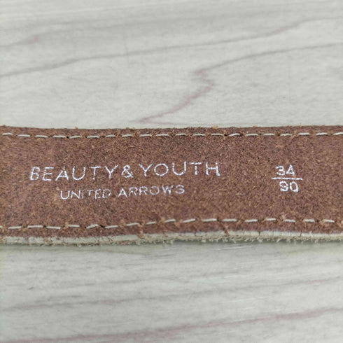 ビューティーアンドユースユナイテッドアローズ BEAUTY & YOUTH UNITED ARROWS レオパード柄ベルト レディース