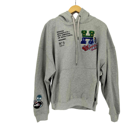 ヒステリックグラマー HYSTERIC GLAMOUR Sagara Collage Hoodie メンズ JPN:M