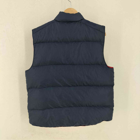 ポロバイラルフローレン Polo by RALPH LAUREN スモールポニー刺繍 リバーシブル ダウンベスト メンズ import:L
