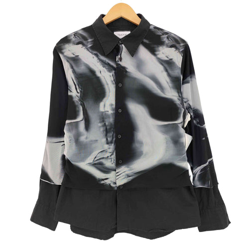 ターク TAAKK TULLE LAYERED SHIRTS チュール レイヤードシャツ メンズ JPN:2