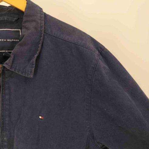 トミーヒルフィガー TOMMY HILFIGER 裏地チェック スイングトップ ジャケット メンズ import:L