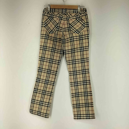 バーバリーブルーレーベル BURBERRY BLUE LABEL ノバチェックパンツ レディース 38