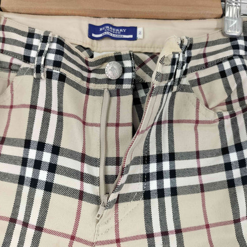 バーバリーブルーレーベル BURBERRY BLUE LABEL ノバチェックパンツ レディース 38