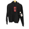 ザブラックアイパッチ THE BLACK EYE PATCH handle with care label hoodie 取扱注意 刺繍パーカー メンズ JPN:S