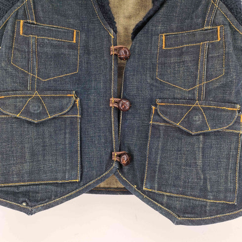 ギャップ Gap FLIGHT VEST デニムベスト レディース JPN:S