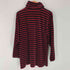 サグハーバー SAG HARBOR ボーダータートルネックベロアカットソー メンズ import:L