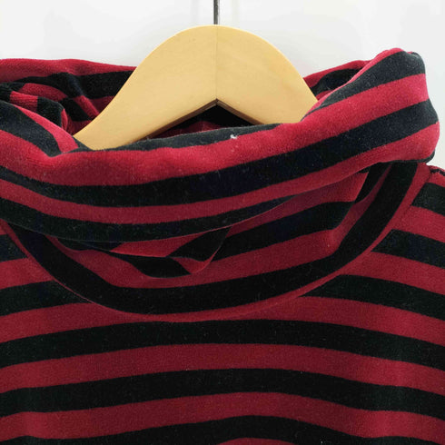 サグハーバー SAG HARBOR ボーダータートルネックベロアカットソー メンズ import:L