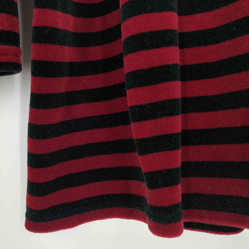 サグハーバー SAG HARBOR ボーダータートルネックベロアカットソー メンズ import:L