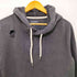 アバクロンビーアンドフィッチ Abercrombie & Fitch Y2K パンク ダメージ グランジ プルオーバーパーカー メンズ import:M